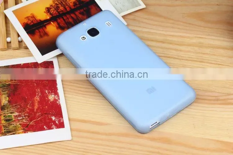 Pudding TPU phone cases cover for Xiaomi Redmi Hongmi 2, TPU touch screen flip case For Hongmi 2