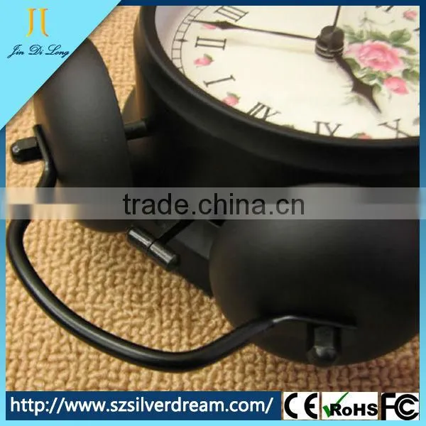 Hot new products for 2016 desktop clcok china wholesale vintage clock old style