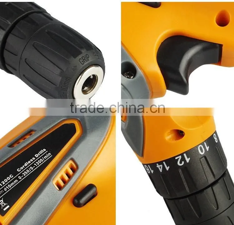 AM-D1200C,12V Rechargeable Portable Electrical Drill