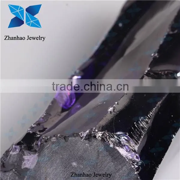 AAA zircon hot sale violet cubic zirconia rough stone