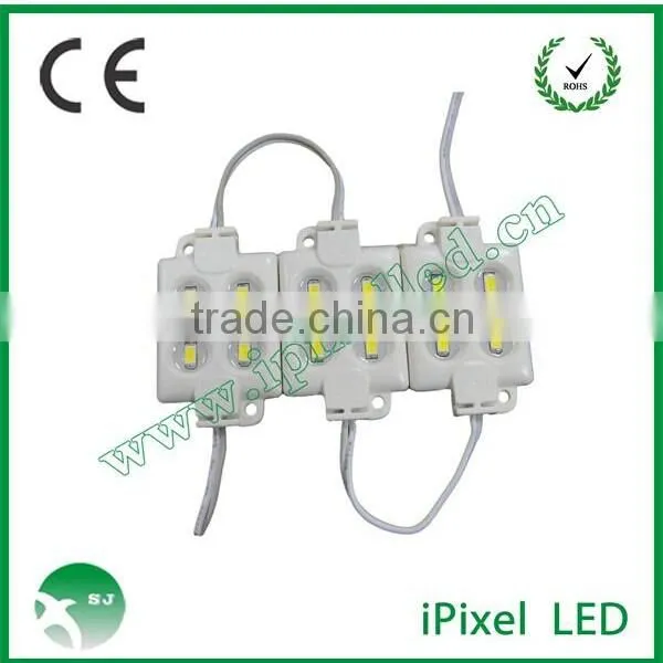 smd5050 square 38mm digital rgb led injection module with ws2801ic