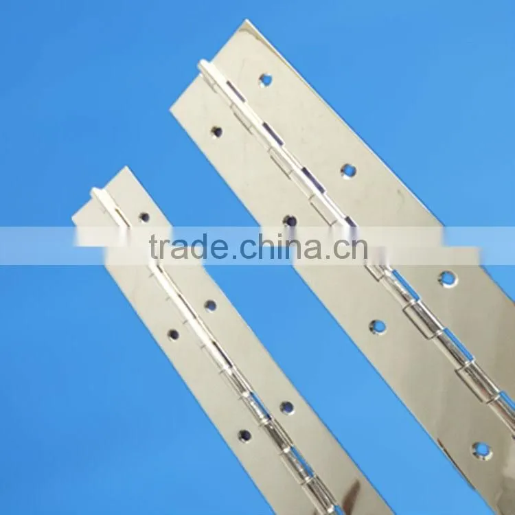 Hardware furniture long hinges, Long Hinge Nickel Plated
