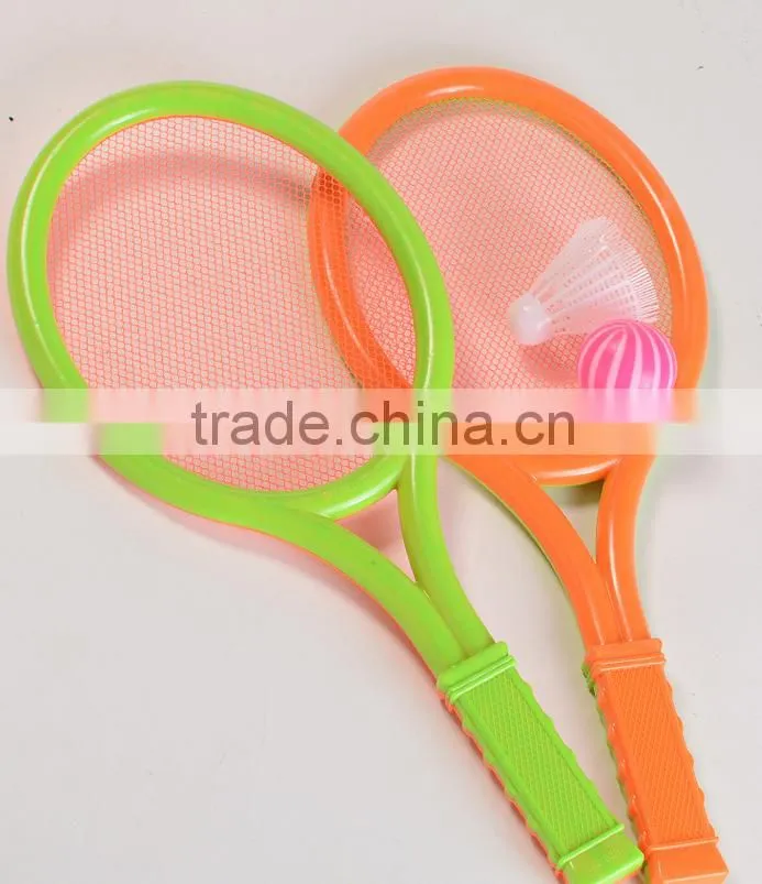 High Quality L Plastic Children Badminton Racket Lovely Cheap Badminton Tennis Racquet Suit for Children
