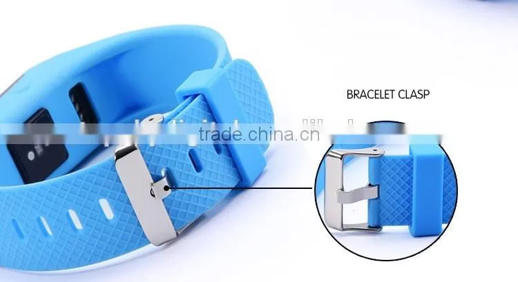 TW64s best selling quick response connection pedometer Heart rate wristband