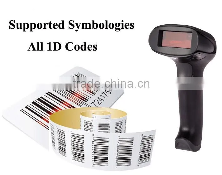 Hot sale: NT-2012 1D Manual Operation Wired Handheld Barcode Scanner with USB interface