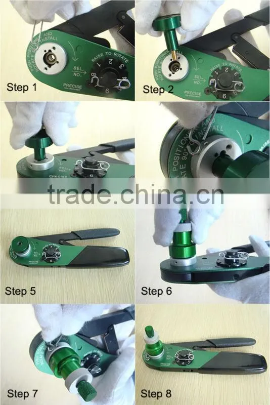 YJQ-W7A (M22520/7-01)adjustable wire crimper wire range16-28AWG electronic connectors