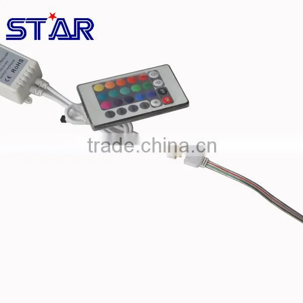 Advertising LED Light bar SMD5050 72led/m 15w/m RGB color with clear cover
