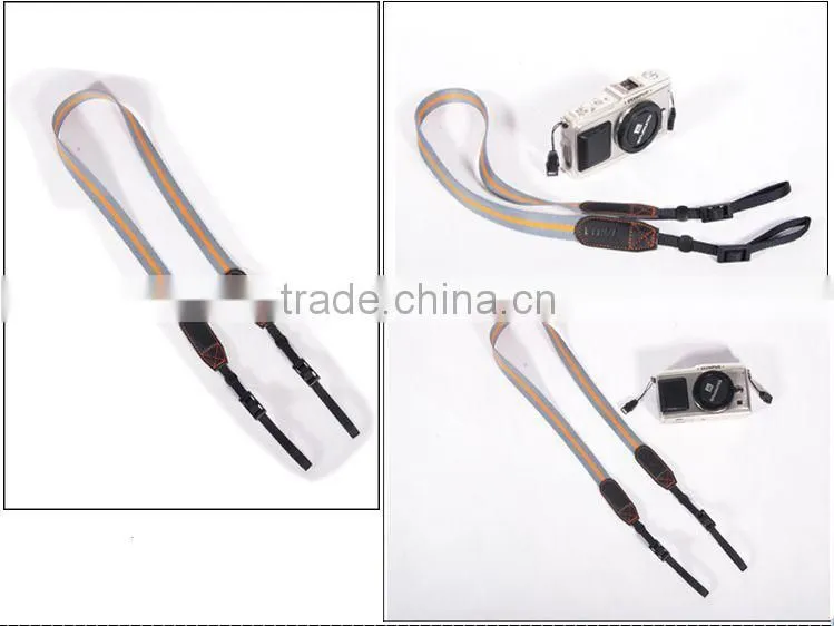 LYNCA LA series multicolored striated cute camera straps for nikon panasonic olympus and canon camera