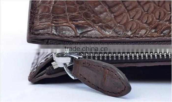 Genuine crocodile leather men's bag clutch bag for man