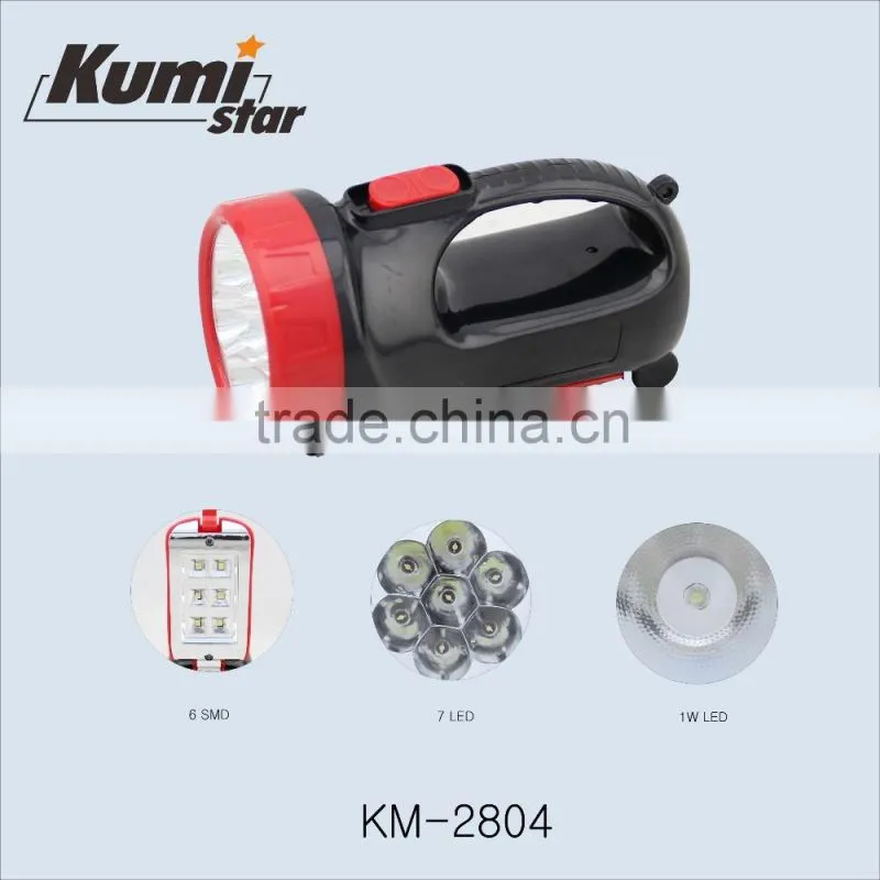 portable cheap led rechargeable hunting torch light KM-2808