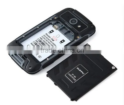 F6 MTK6582 Quad Core IPS rugged Smartphone IP68 Waterproof phone GPS Android 4.4 Dustproof Shockproof