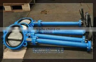 DN50-DN2400 PN1.0/1.6 extension rod butterfly valve