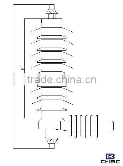 21KV 10KA lighting arrester