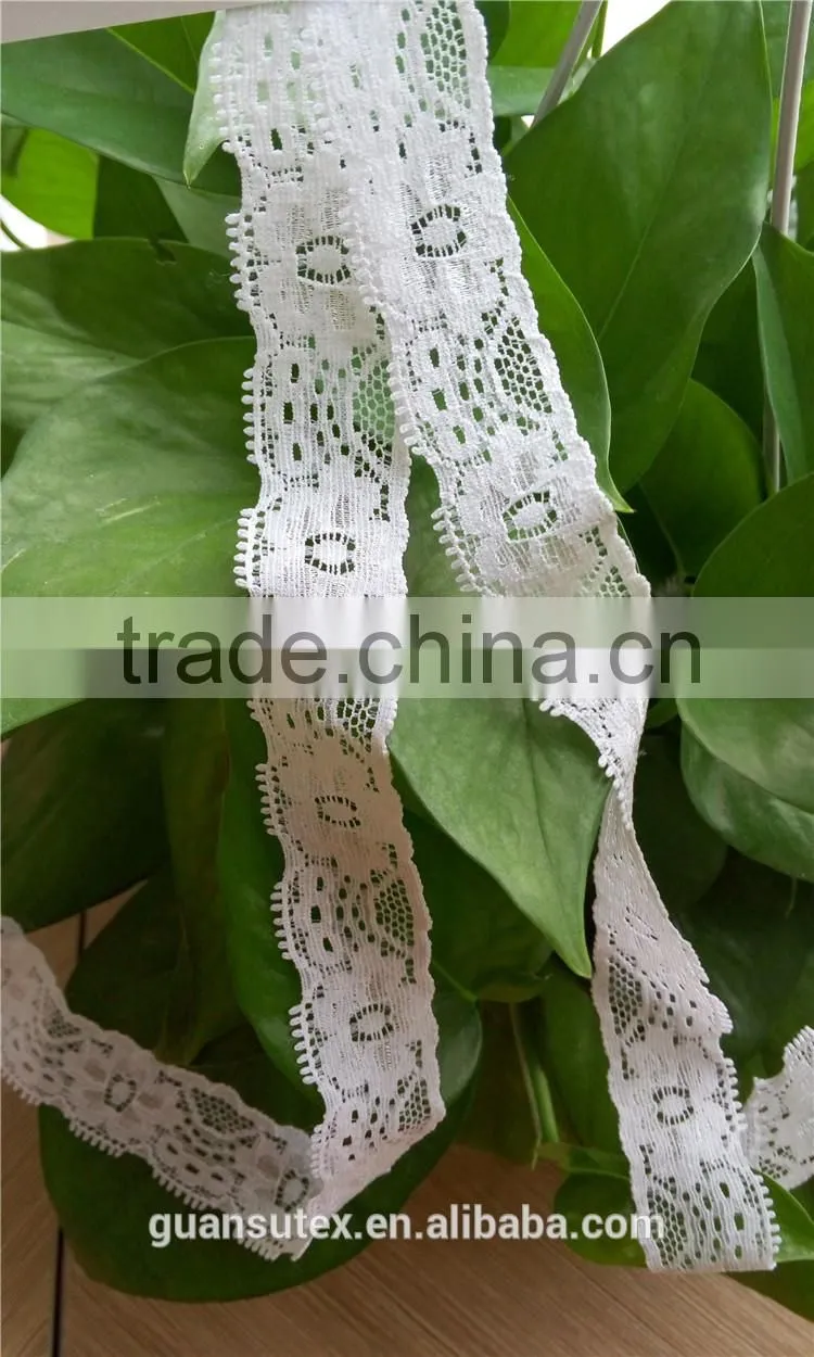 Chantilly Silver Lace Trim for Beret Lace Hats for Fashion Women