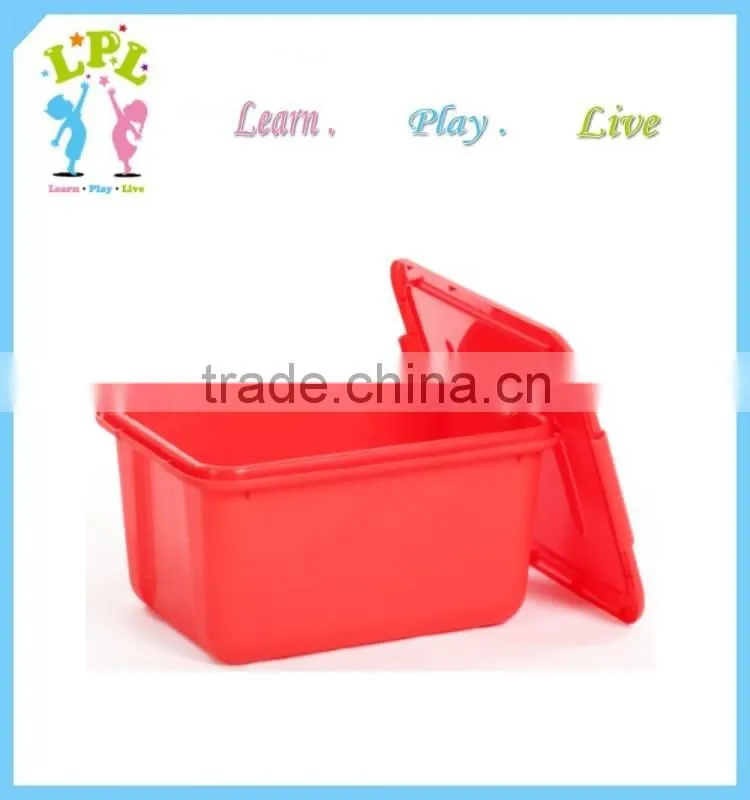 Factory hot offer Big size green color plastic multipurpose storage box
