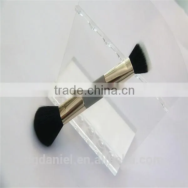 DANIWER brand double end synthetic hair eyeshadow brush