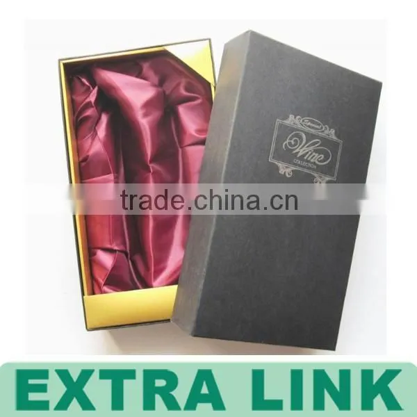 Wholesale Cardboard Luxury Fancy Handmade Wooden Wine Bottle Boxes