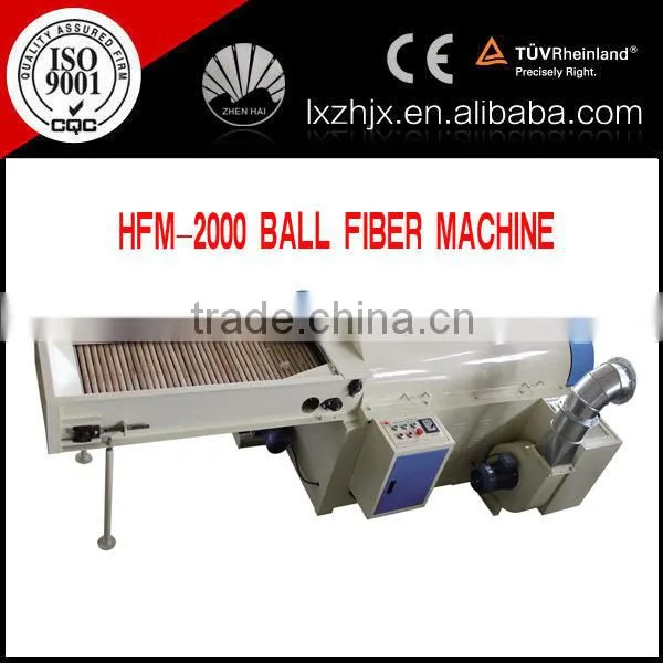 non woven polyester fiber ball making machine