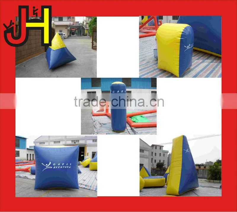 OEM Factory Custom 15 PCS Inflatable Laser Tag Arena For Sale