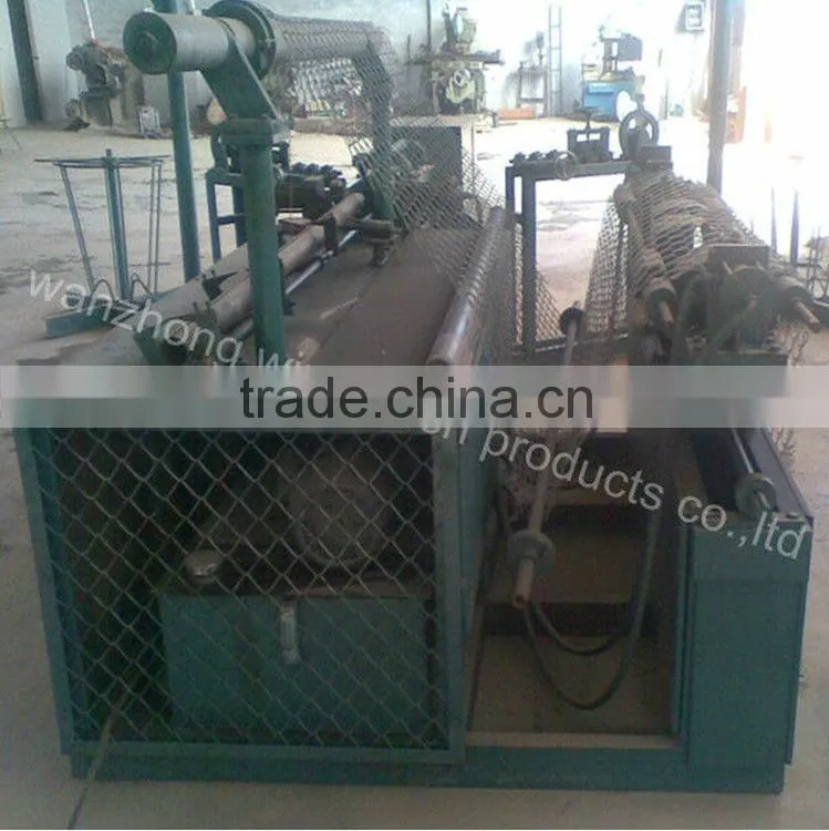 high speed chain link fence machine