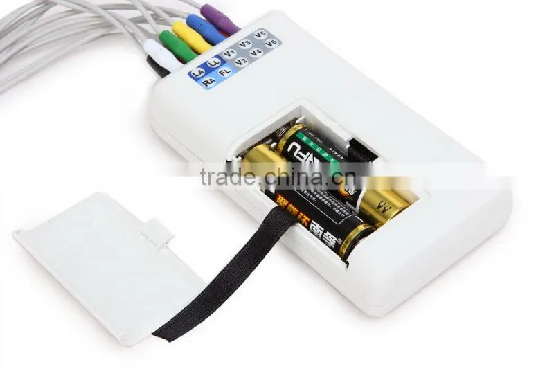 12 channel ECG holter system recorder analyzer EKG Holter Monitor with Free software