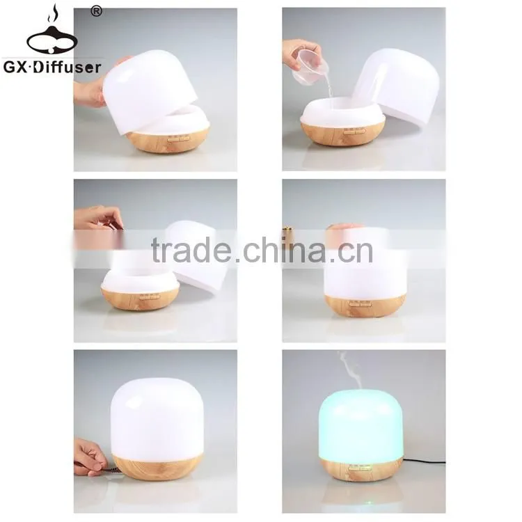 2016 Fashion 300ML essential oil diffuser/ultrasonic humidifier/aromatherapy diffuser with timer & mist adjustment