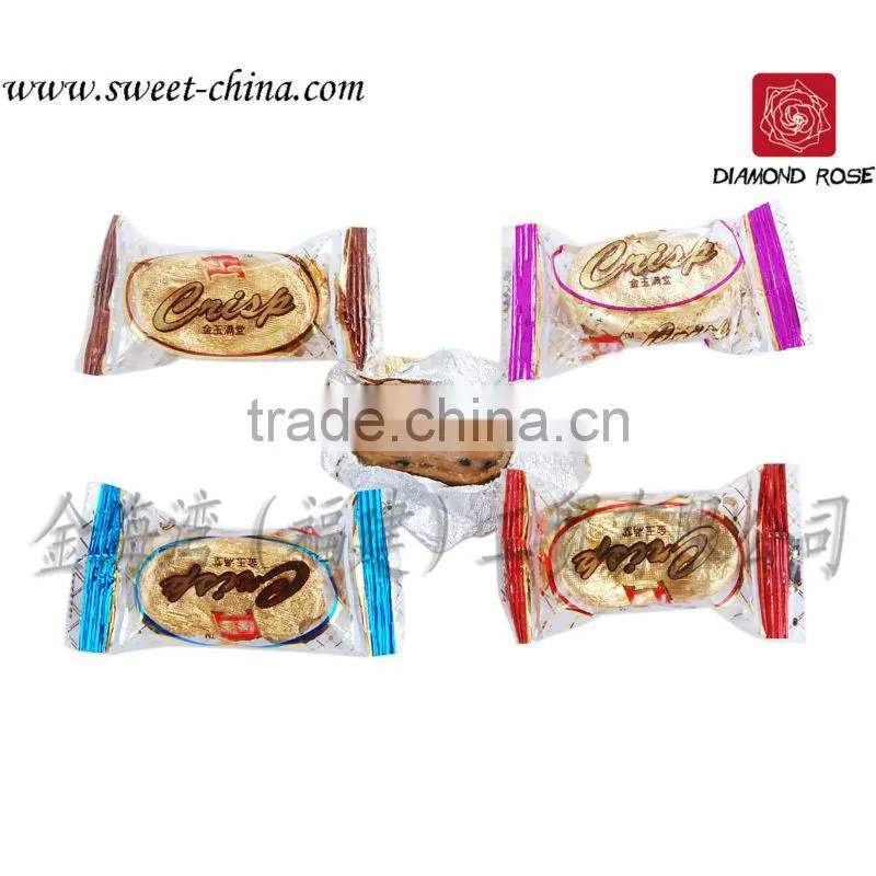 crispy candy with peanut flavour