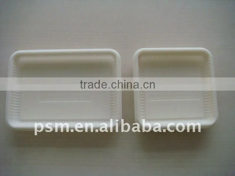 cheap sell biodegradable cornstarch packaging tray