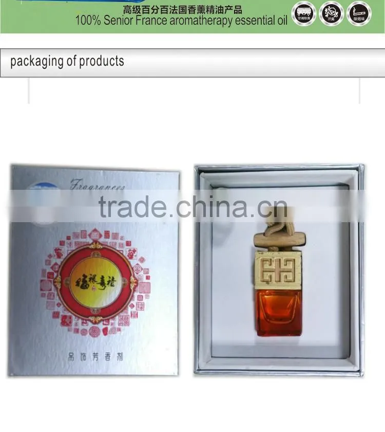 Hot sale liquid car air freshener with wood cover