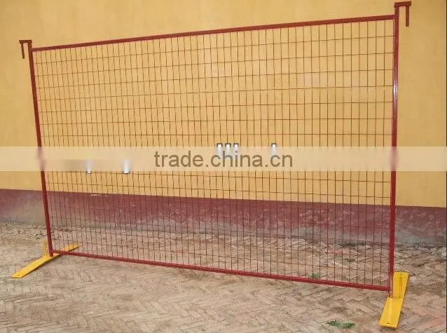 Temporary fence/outdoor retractable fence/movable fence/temporary picket fence for crowd control
