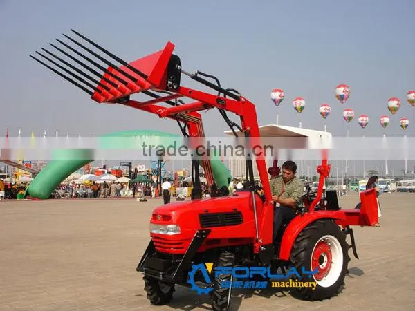 JINMA tractor with front loader and Farm equipment (CE certificate, 18-80HP)