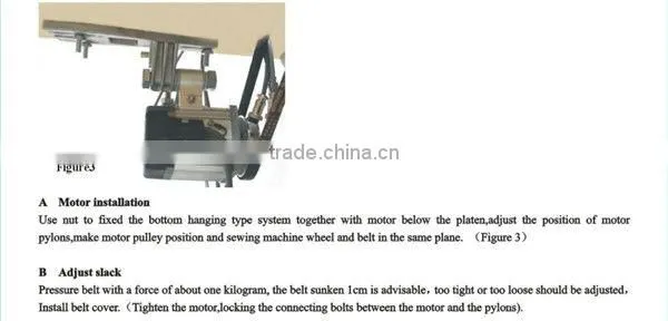 Servo Motor for Overlock Sewing Machine, manufacturer