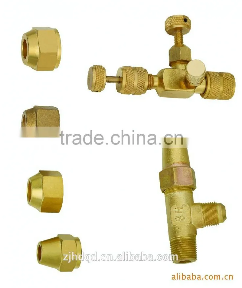 air conditioning connector ,brass Air conditioning accessories anakims for air-conditioning connecting pipe