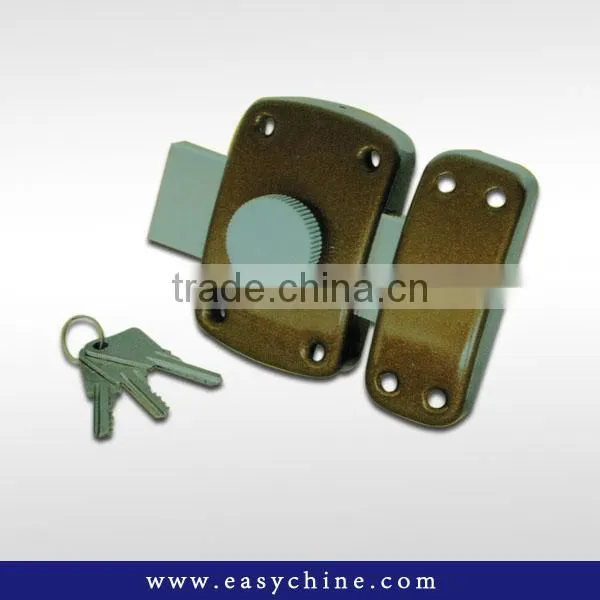 Brass Latch Iron Rim Lock