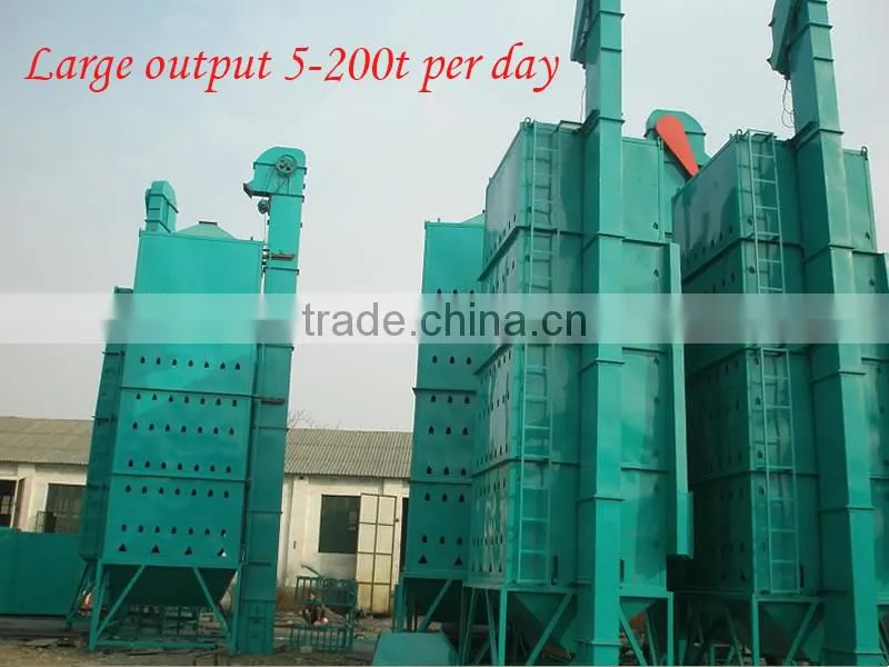 No pollution and moisture under 10% maize drying tower for sale
