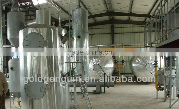 QI'E small scale crude edible oil refinery machine