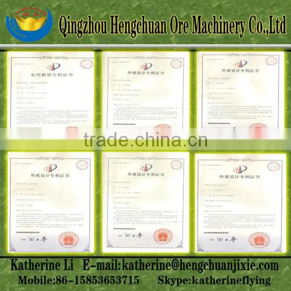 Benefication High-efficiency Small Portable Gold Wash Plant with High Pressure Spray Bars