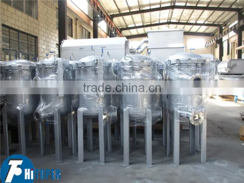 Water purification machine manufactrured in China of low price,simple bag filter for sale
