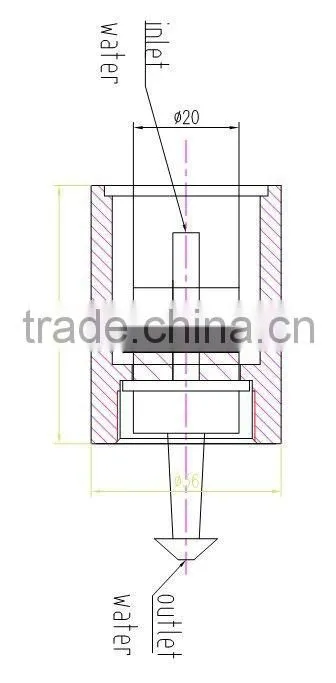 ultrasound spray atomizing nozzle