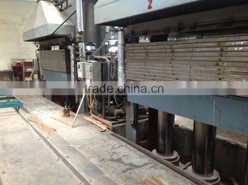 woodworking veneer hot press machine