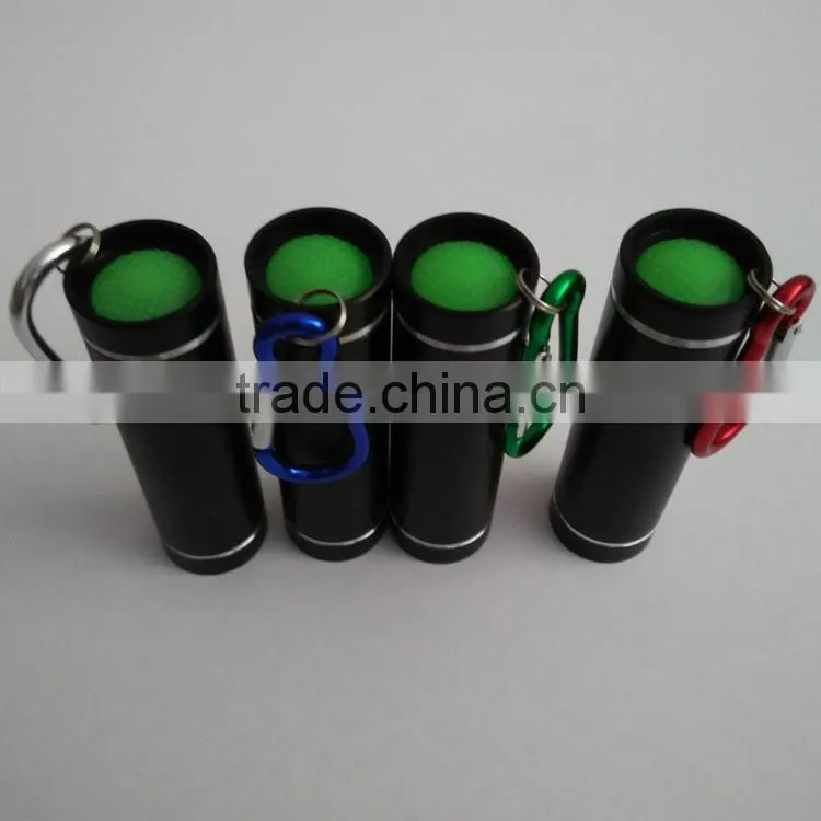red light AAA battery led flashlight cheap flashlight gift led torch flashlight carabiner flashlight