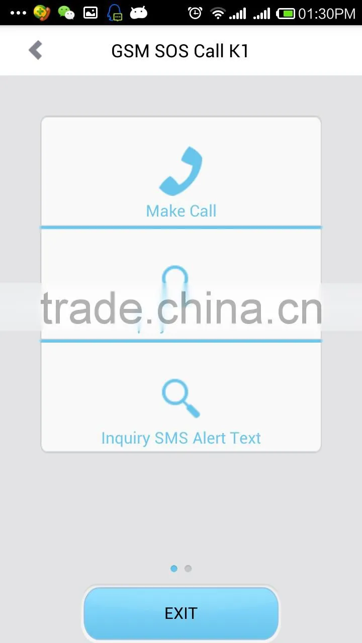 elderly care Emergency Call alarm System gsm auto dialer
