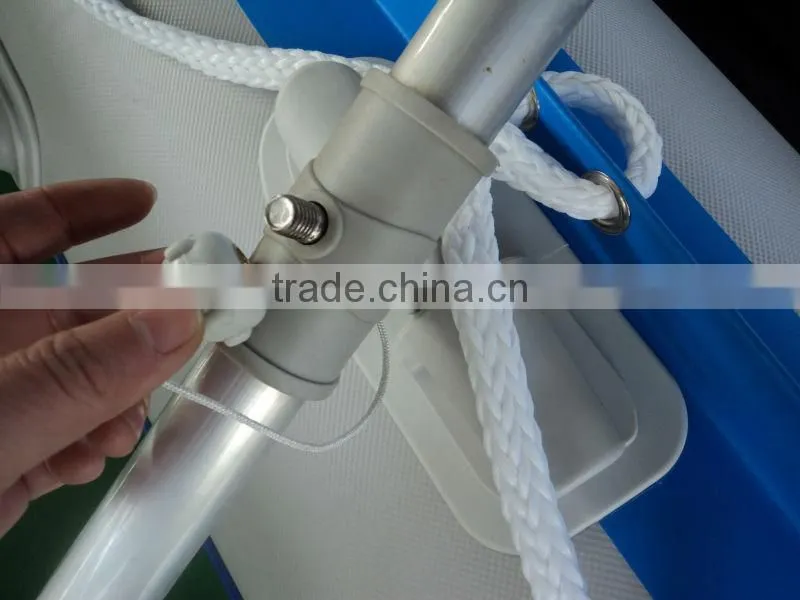 PVC material high-speed inflatable boats with awning
