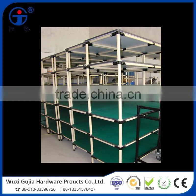 Good quality plastic coated steel pipe for logistics system