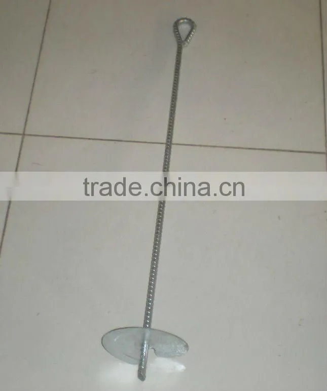 galvanized earth anchor