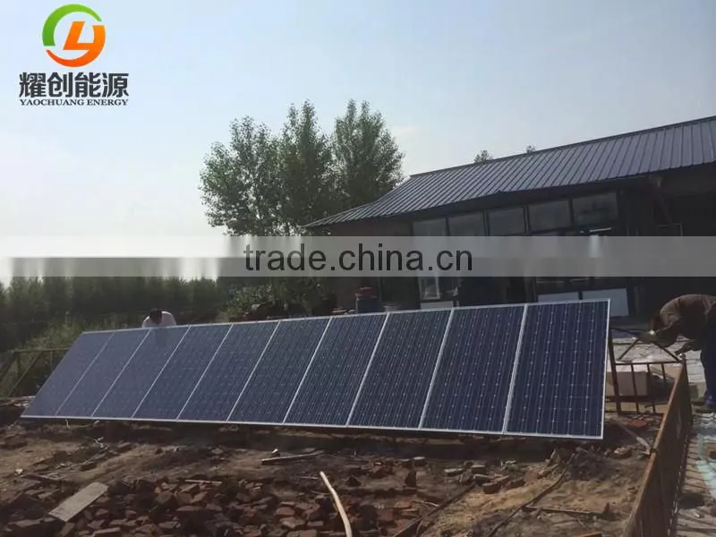 Complete 2kw photovoltaic system 2000w off grid solar power