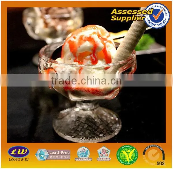 Tall Ice Cream Cup & Glass sundae cup with foot