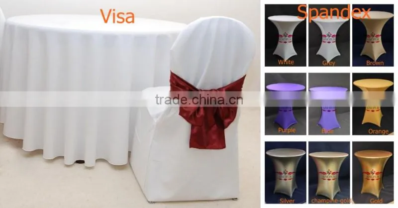 wedding sequin table linens