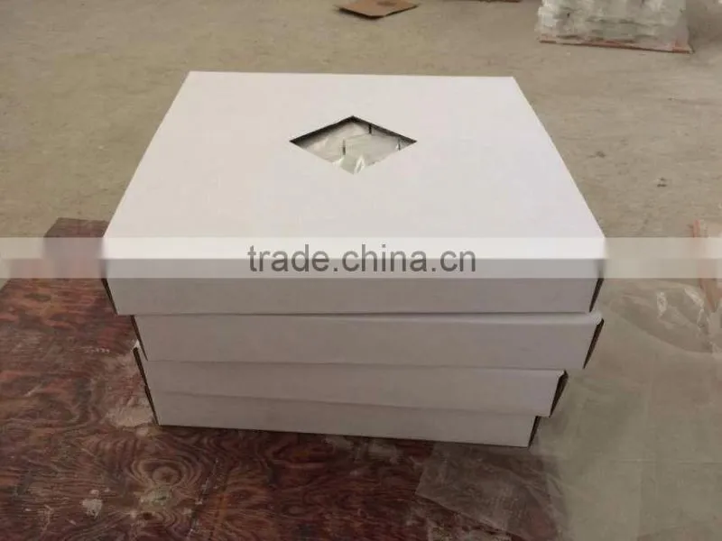 Triangle bianco carrara marble mosaic tile for bathroom decorative