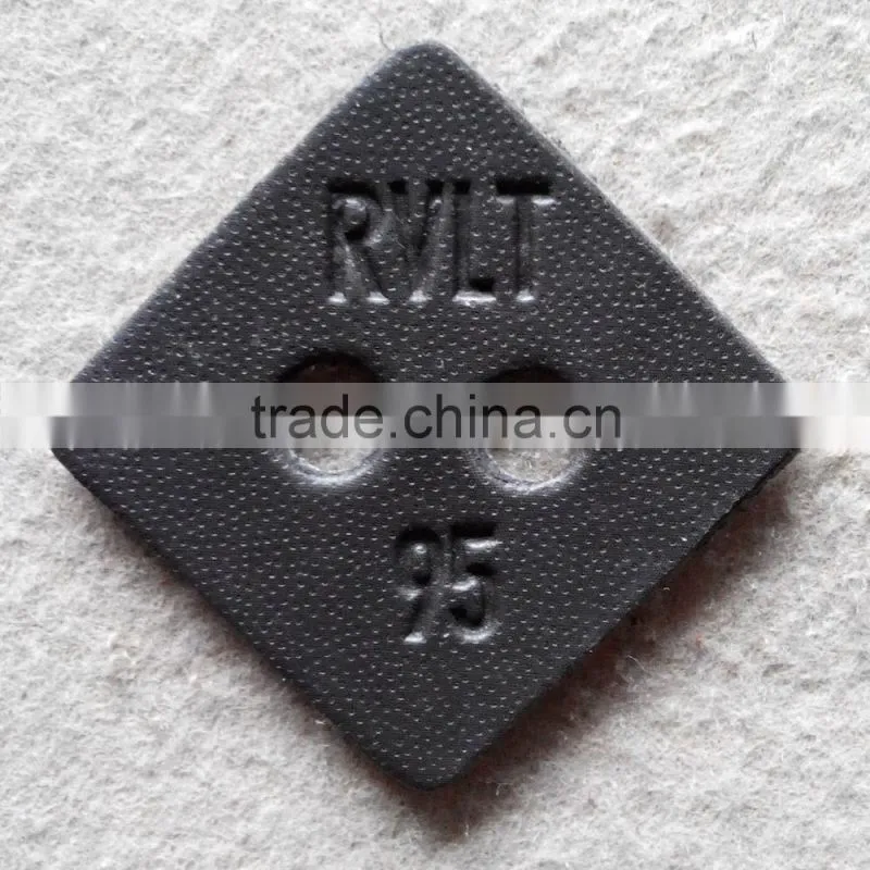 Custom pu leather label